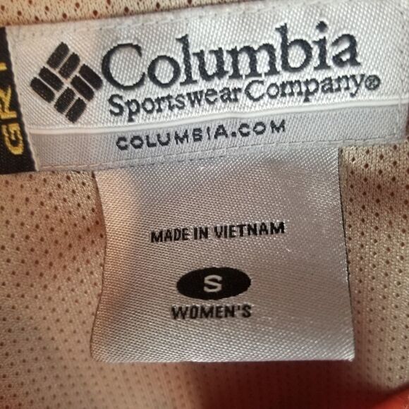 COLUMBIA SPORTSWEAR COMPANY. WOMANS SIZE S. LIGHT ORANGE. - Picture 3 of 16